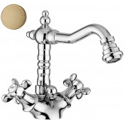 Смеситель для биде Webert Ottocento OT710402065 с донным клапаном, бронза