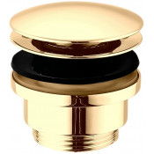 Донный клапан Webert Comfort AC0405 click-clack Золото