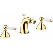 Смеситель для биде Webert Dorian DO710202 Золото/белый