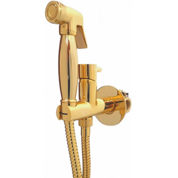 Гигиенический душ Webert Antic EL870301010Metal со смесителем цвета Золото