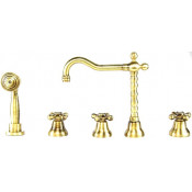 Cмеситель на борт ванны Webert Armony AM730402065 бронза