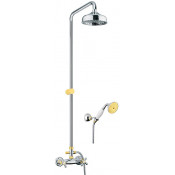 Душевая система со смесителем Webert Armony AM760405017 хром/золото