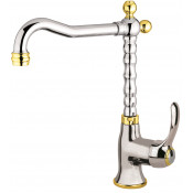 Смеситель для раковины Webert Aurora AU831802017 хром/золото