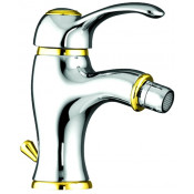 Смеситель для биде Webert Aurora AU840102017 хром/золото