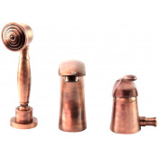 Смеситель на борт ванны Webert Aurora AU850701060 медь