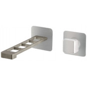 Смеситель для раковины Webert One-X OX830611015 сталь/хром