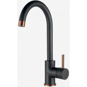 Смеситель для раковины Webert SO YN920302722 черный матовый/бронза