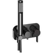 Смеситель для душа Webert Coral CO860512560 черный матовый