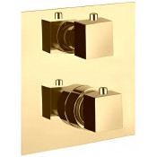 Смеситель для душа с термостатом Webert Pegaso PE970903010 золото