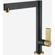 Смеситель для раковины Webert Spirit SO920302723 черный/золото