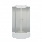 Душевая кабина Тритон Лайт Щ0000041337 Белый / Стекло градиент 90х90 ( средний поддон)