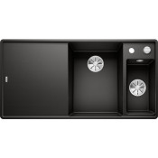 Мойка Blanco Axia III 6 S-F Silgranit 525855 c клапаном-автоматом InFino, доска ясень черный