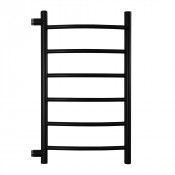Водяной полотенцесушитель Energy Step 600х400 черный матовый (RAL 9005) EWTR0STEP06040R905M