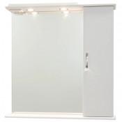 Зеркальный шкаф Vod-ok Колумбия 75 R белый