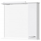 Зеркальный шкаф Vod-ok Колумбия 85 R белый