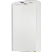 Зеркало-шкаф Vod-ok Мона 50 белое левое