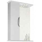 Зеркальный шкаф Vod-ok Лира 55 L белый