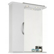 Зеркальный шкаф Vod-ok Лира 75 L белый