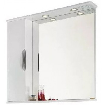 Зеркальный шкаф Vod-ok Лира vd2202213254 85 L белый