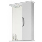 Зеркальный шкаф Vod-ok Лира 55 R белый