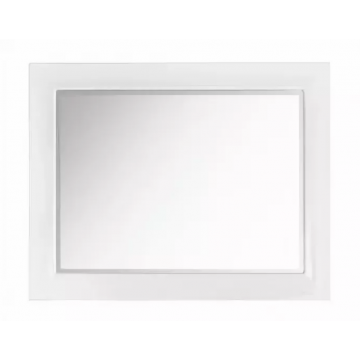 Зеркало Vod-ok Риккардо vd20843 110х85 патина серебро, белое