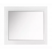 Зеркало Vod-ok Риккардо 80х85 патина серебро, белое