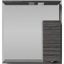 Зеркальный шкаф Vod-ok Марко vd2202213628 75 R с подсветкой хром/палисандр