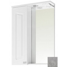 Зеркальный шкаф Vod-ok Адам 9075 55 L мрамор серый