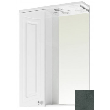 Зеркальный шкаф Vod-ok Адам vd2202214805 55 L серый камень
