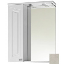 Зеркальный шкаф Vod-ok Адам vd2202215014 65 L белый камень