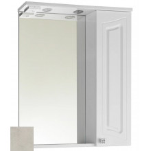 Зеркальный шкаф Vod-ok Адам vd2202214915 65 R белый камень