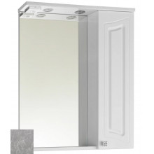 Зеркальный шкаф Vod-ok Адам 9076 65 R мрамор серый