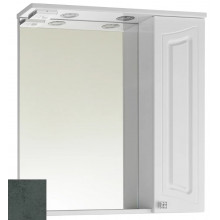 Зеркальный шкаф Vod-ok Адам vd2202215102 75 R серый камень