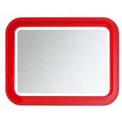 Зеркало Vod-ok Арнелла 100х90 красное