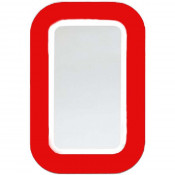 Зеркало Vod-ok Арнелла 60х90 красное