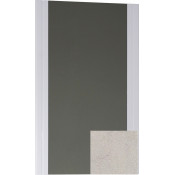 Зеркало Vod-ok Флоренц 50х79 белый камень 57805