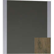 Зеркало Vod-ok Флоренц 75х79 дуб крымский коричневый