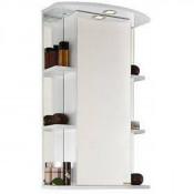 Зеркало-шкаф Vod-ok Эльба 50 белое левое