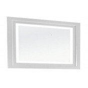 Зеркало Vod-ok Эльвира 120х75 с подсветкой белое