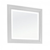 Зеркало Vod-ok Эльвира 90х75 с подсветкой белое