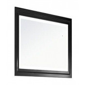 Зеркало Vod-ok Эльвира 80х75 с подсветкой черное