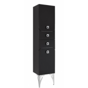 Шкаф-пенал Vod-ok Арнелла 40 R черный