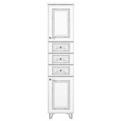 Шкаф-пенал Vod-ok Белладжио 40 R белый/серебро