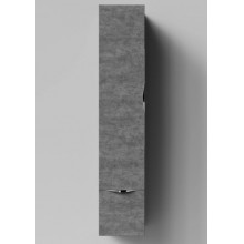 Шкаф-пенал Vod-ok Марко vd220211836 30 L дверь и ящик, ручки хром, серый камень