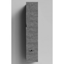 Шкаф-пенал Vod-ok Марко vd220211737 30 R дверь и ящик, ручки хром, серый камень