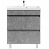 Тумба под раковину Vod-ok Бест 70 мрамор серый