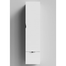 Шкаф-пенал Vod-ok Марко vd220212100 35 R дверь и ящик, ручки хром, белый глянец