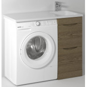 Тумба под раковину Vod-ok Смайл 100 дуб крымский коричневый 131005-9005