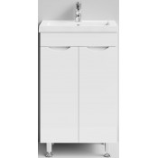 Тумба под раковину Vod-ok Смайл 50 белый глянец