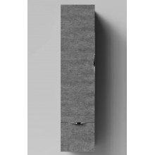 Шкаф-пенал Vod-ok Марко vd220212232 35 L дверь и ящик, ручки хром, серый камень
